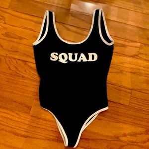 “Squad” bodysuit